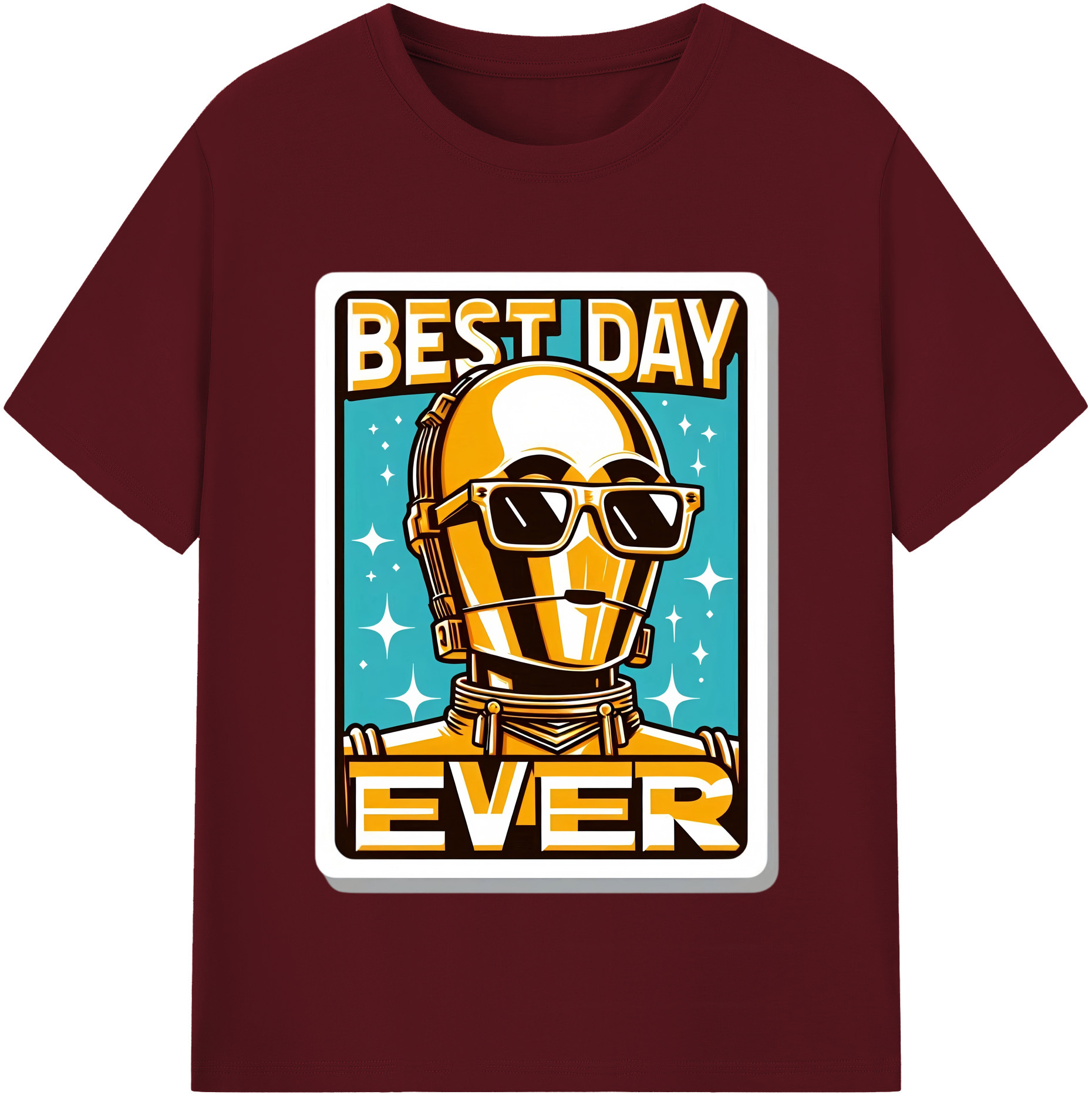 （画像用） スター・ウォーズ Star Wars 綿100％半袖Tシャツ（フロントプリント）